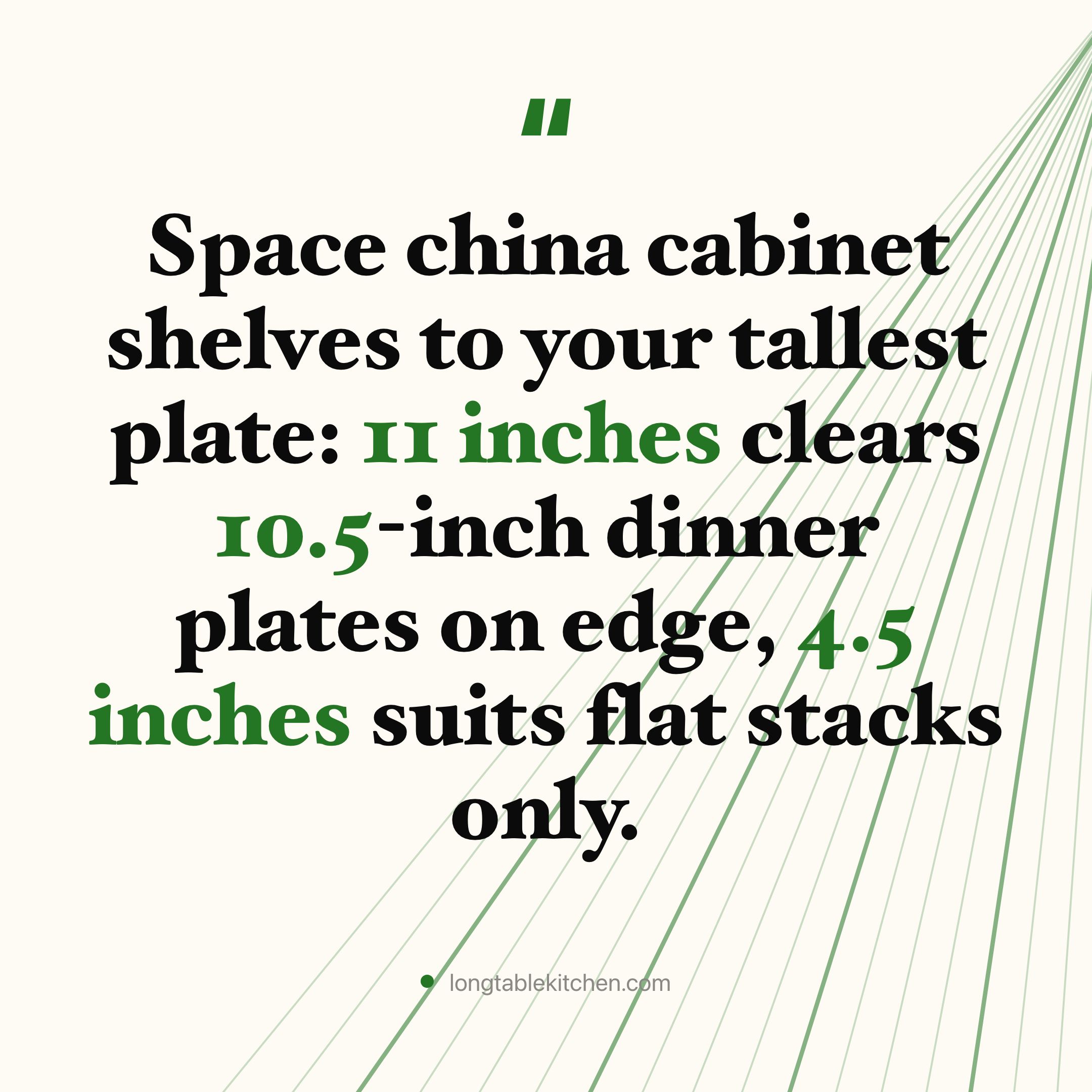 China Cabinet Shelf Spacing: How Far Apart?